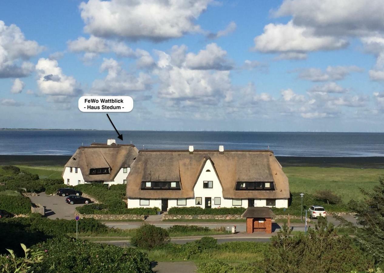 Ferienwohnung FeWo Wattblick - Stedum Rantum  Exterior foto